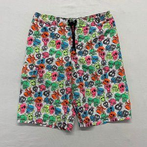 Nevada Boys Size Large Multi-colored Skulls All Ov